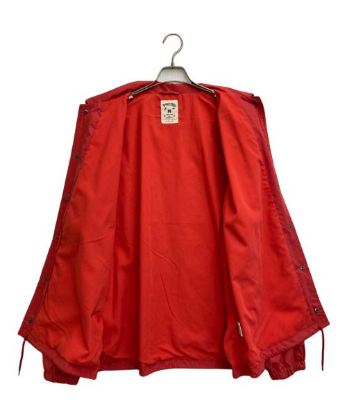 DOMINGO（ドミンゴ）DOMINGO (ドミンゴ) コーチジャケット レッド サイズ:Mの古着・服飾アイテム