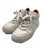 ERMENEGILDO ZEGNAエルメネジルド・ゼニア）の古着「ハイカットスニーカー」｜ホワイト