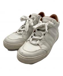 ERMENEGILDO ZEGNA（エルメネジルド・ゼニア）の古着「ハイカットスニーカー」｜ホワイト