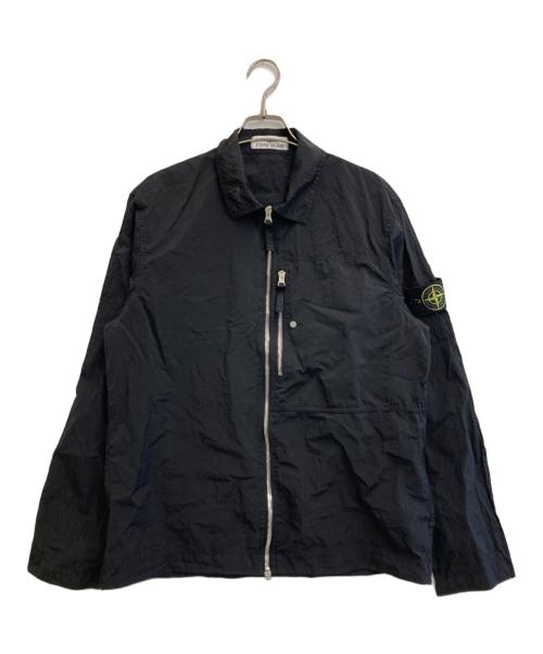 STONE ISLAND（ストーンアイランド）STONE ISLAND (ストーンアイランド) NYLON METAL JACKET ブラック サイズ:Lの古着・服飾アイテム