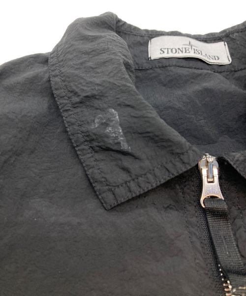 STONE ISLAND（ストーンアイランド）STONE ISLAND (ストーンアイランド) NYLON METAL JACKET ブラック サイズ:Lの古着・服飾アイテム
