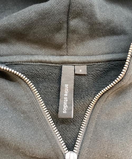 entire studios（エンタイアスタジオ）ENTIRE STUDIOS (エンタイアスタジオ) Eternal Zip Hoodie ブラック サイズ:SIZE Sの古着・服飾アイテム