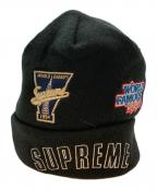 SUPREME×New Eraシュプリーム×ニューエラ）の古着「19AW Championship Beanie」｜ブラック