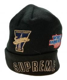SUPREME×New Era（シュプリーム×ニューエラ）の古着「19AW Championship Beanie」｜ブラック