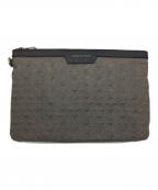 JIMMY CHOOジミーチュウ）の古着「スターエンボスクラッチバッグ」｜グレー