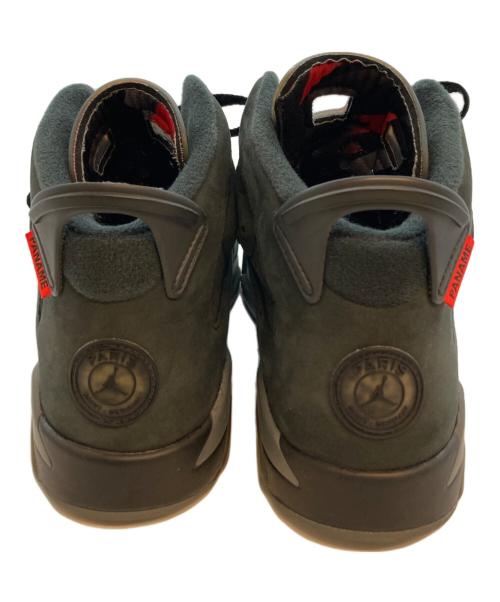 NIKE（ナイキ）NIKE (ナイキ) AIR JORDAN 6 RETRO PSG BG ブラック×グレー サイズ:25の古着・服飾アイテム