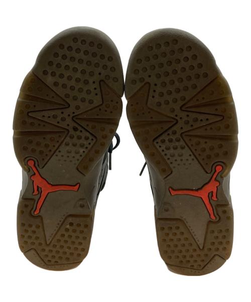 NIKE（ナイキ）NIKE (ナイキ) AIR JORDAN 6 RETRO PSG BG ブラック×グレー サイズ:25の古着・服飾アイテム