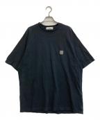 STONE ISLANDストーンアイランド）の古着「ワッペンカットソー」｜ブラック