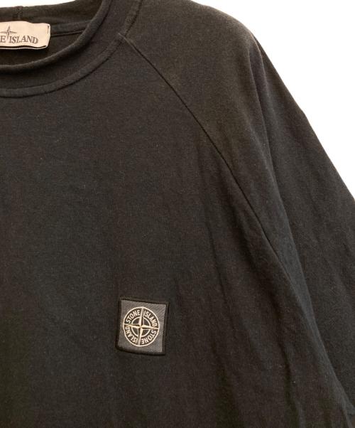 STONE ISLAND（ストーンアイランド）STONE ISLAND (ストーンアイランド) ワッペンカットソー ブラック サイズ:XLの古着・服飾アイテム