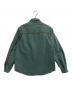 Supreme (シュプリーム) Logo Taping Work Shirt グリーン サイズ:S：13000円