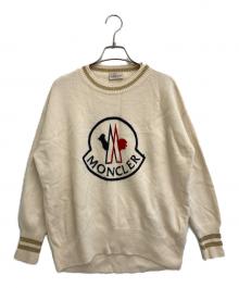 MONCLER（モンクレール）の古着「MAGLIONE TRICOT GIROCOLLO」｜アイボリー
