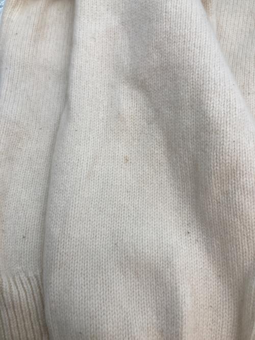 MONCLER（モンクレール）MONCLER (モンクレール) MAGLIONE TRICOT GIROCOLLO アイボリー サイズ:Sの古着・服飾アイテム