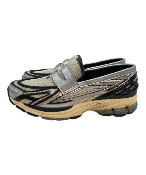 NEW BALANCE（ニューバランス）NEW BALANCE (ニューバランス) スリッポンスニーカー ローファー シルバー サイズ:26の古着・服飾アイテム
