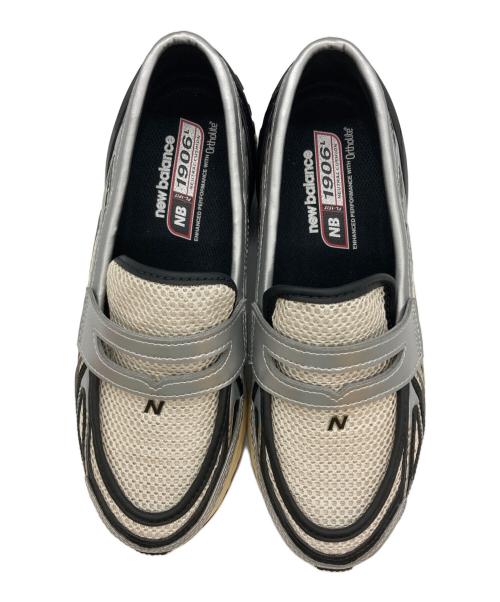 NEW BALANCE（ニューバランス）NEW BALANCE (ニューバランス) スリッポンスニーカー ローファー シルバー サイズ:26の古着・服飾アイテム