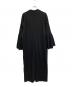 Mame Kurogouchi (マメクロゴウチ) Volume Sleeve Cotton Jersey Dress ブラック サイズ:2：17000円
