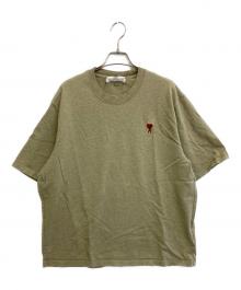 AMI Alexandre Mattiussi（アミアレクサンドルマテュッシ）の古着「AMI DE COEUR Tシャツ」｜カーキ