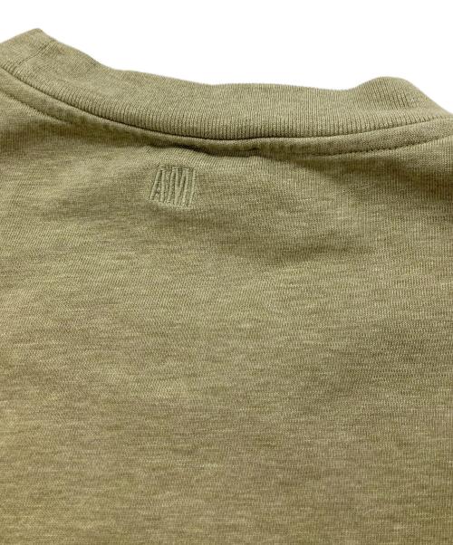 AMI Alexandre Mattiussi（アミアレクサンドルマテュッシ）AMI Alexandre Mattiussi (アミアレクサンドルマテュッシ) AMI DE COEUR Tシャツ カーキ サイズ:freeの古着・服飾アイテム