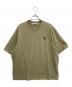 AMI Alexandre Mattiussi（アミアレクサンドルマテュッシ）の古着「AMI DE COEUR Tシャツ」｜カーキ