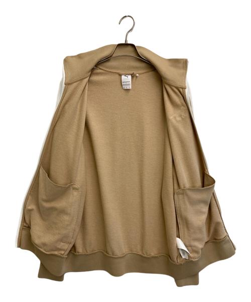 PUMA（プーマ）PUMA (プーマ) maison kitsune (メゾンキツネ) トラックジャケット ベージュ サイズ:Lの古着・服飾アイテム