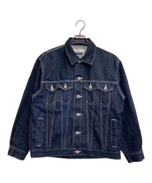 FDMTL（ファンダメンタル）FDMTL (ファンダメンタル) デニムジャケット ブルー サイズ:Mの古着・服飾アイテム