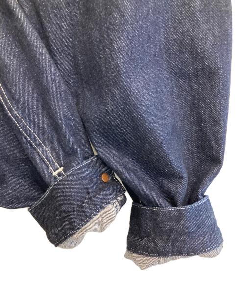 FDMTL（ファンダメンタル）FDMTL (ファンダメンタル) デニムジャケット ブルー サイズ:Mの古着・服飾アイテム