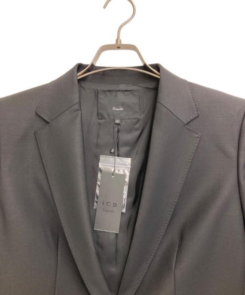 icB（アイシービー）icB (アイシービー) Bahariye テーラードジャケット ブラック サイズ:42 未使用品の古着・服飾アイテム