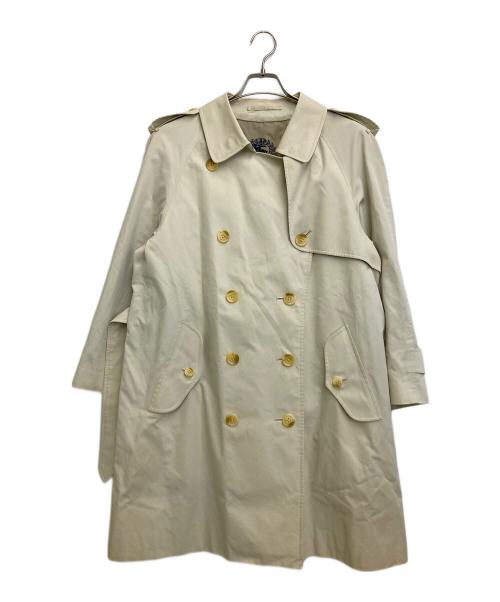 Burberry's（バーバリー）Burberry's (バーバリー) トレンチコート アイボリー サイズ:7ARの古着・服飾アイテム