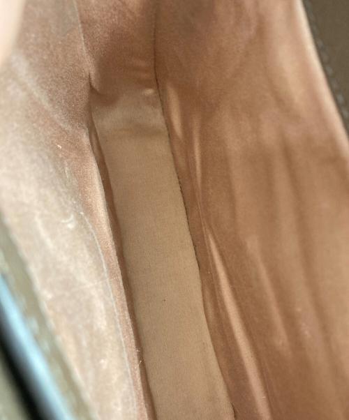 MIU MIU（ミュウミュウ）MIU MIU (ミュウミュウ) 2WAYショルダーバッグ ブラウンの古着・服飾アイテム