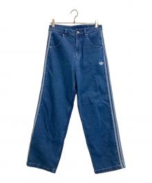 adidas（アディダス）の古着「デニムファイヤーバードパンツ」｜インディゴ