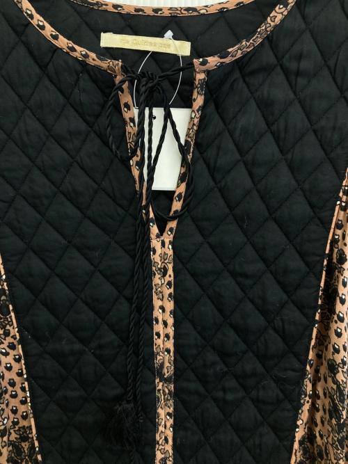 ne quittez pas（ヌキテパ）ne quittez pas (ヌキテパ) 切替ワンピース ブラウン サイズ:-の古着・服飾アイテム