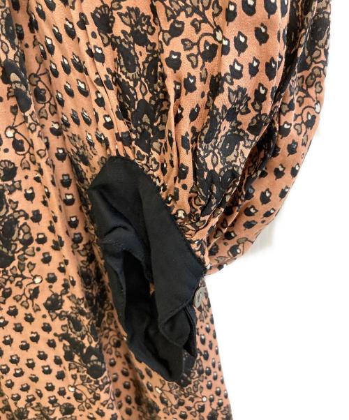 ne quittez pas（ヌキテパ）ne quittez pas (ヌキテパ) 切替ワンピース ブラウン サイズ:-の古着・服飾アイテム