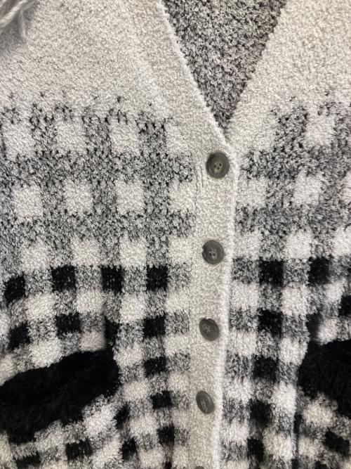 Remneh by rurumu（レムネ バイ ルルムウ）remneh by rurumu (レムネ バイ ルルムウ) ニットカーディガン グレー サイズ:Fの古着・服飾アイテム