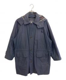 Burberry's（バーバリー）の古着「フーデッドコート」｜ネイビー