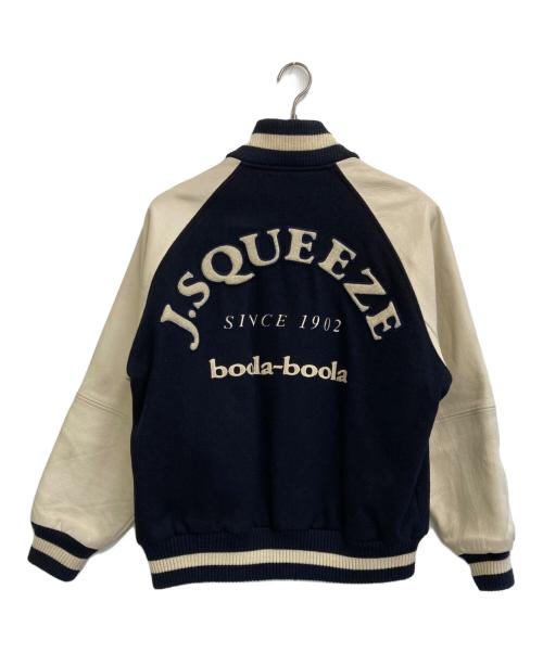 J.PRESS（ジェイプレス）J.PRESS (ジェイプレス) 80S スタジャン ネイビー×ホワイト サイズ:Lの古着・服飾アイテム