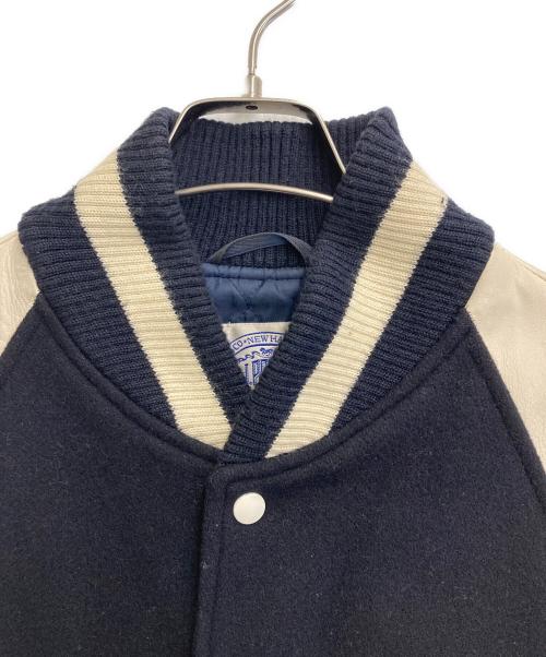 J.PRESS（ジェイプレス）J.PRESS (ジェイプレス) 80S スタジャン ネイビー×ホワイト サイズ:Lの古着・服飾アイテム