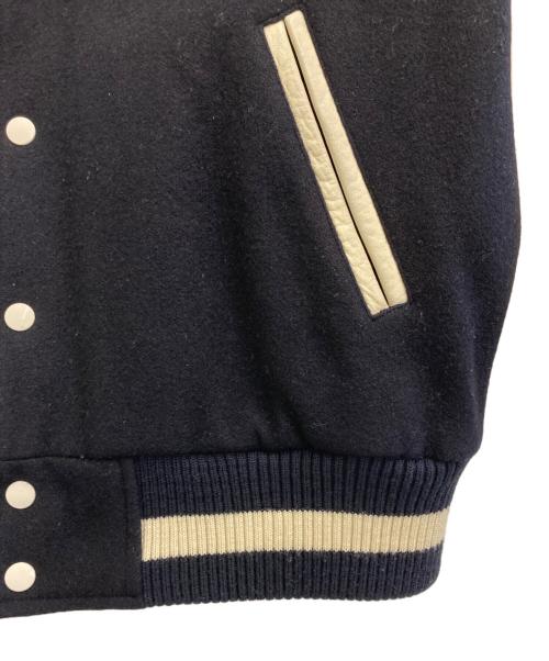 J.PRESS（ジェイプレス）J.PRESS (ジェイプレス) 80S スタジャン ネイビー×ホワイト サイズ:Lの古着・服飾アイテム