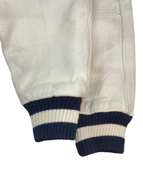 J.PRESS（ジェイプレス）J.PRESS (ジェイプレス) 80S スタジャン ネイビー×ホワイト サイズ:Lの古着・服飾アイテム