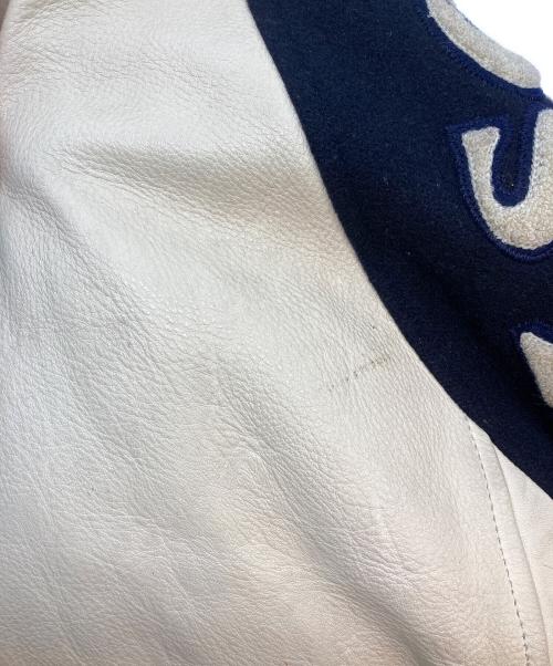 J.PRESS（ジェイプレス）J.PRESS (ジェイプレス) 80S スタジャン ネイビー×ホワイト サイズ:Lの古着・服飾アイテム