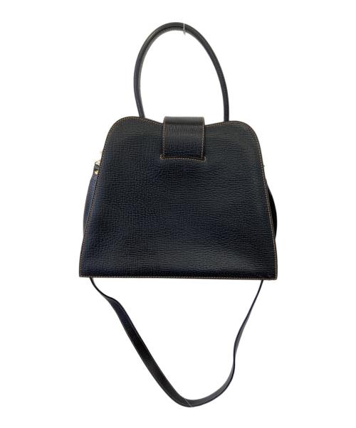 LOEWE（ロエベ）LOEWE (ロエベ) ターンロック2wayショルダーバッグ ブラックの古着・服飾アイテム