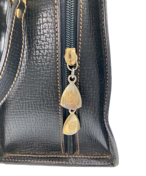 LOEWE（ロエベ）LOEWE (ロエベ) ターンロック2wayショルダーバッグ ブラックの古着・服飾アイテム