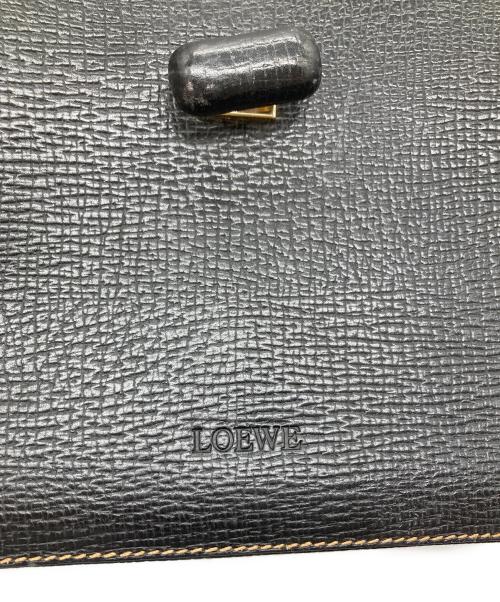 LOEWE（ロエベ）LOEWE (ロエベ) ターンロック2wayショルダーバッグ ブラックの古着・服飾アイテム