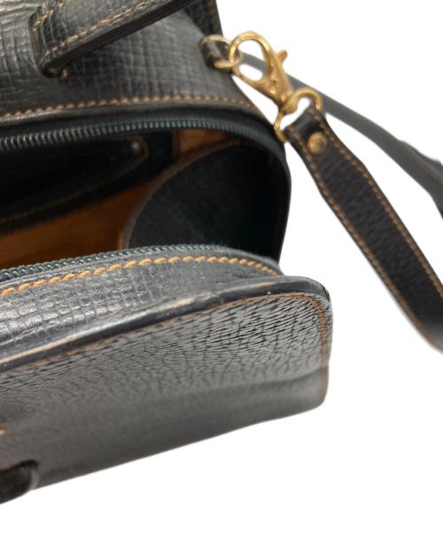 LOEWE（ロエベ）LOEWE (ロエベ) ターンロック2wayショルダーバッグ ブラックの古着・服飾アイテム