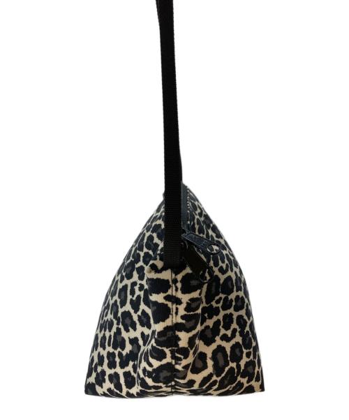 Herve Chapelier（エルベシャプリエ）Herve Chapelier (エルベシャプリエ) ヒョウ柄ショルダーバッグ アイボリー×ブラックの古着・服飾アイテム