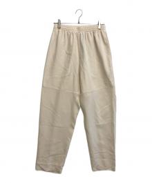 YLEVE（イレーヴ）の古着「レーヨンイージーパンツ」｜アイボリー
