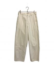 YLEVE（イレーヴ）の古着「レーヨンコットンパンツ」｜ホワイト