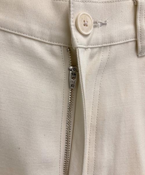 YLEVE（イレーヴ）YLEVE (イレーヴ) レーヨンコットンパンツ ホワイト サイズ:1の古着・服飾アイテム