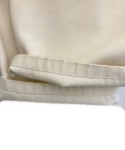 YLEVE（イレーヴ）YLEVE (イレーヴ) レーヨンコットンパンツ ホワイト サイズ:1の古着・服飾アイテム