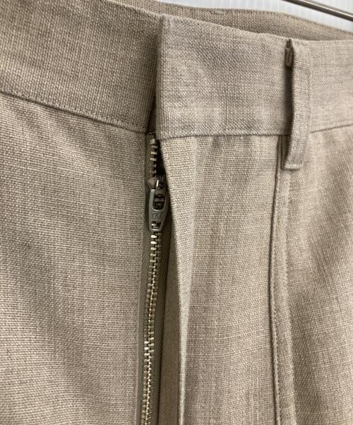 YLEVE（イレーヴ）YLEVE (イレーヴ) RECYCLE POLYESTER TROUSERS ベージュ サイズ:1の古着・服飾アイテム