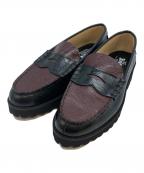 THE KENFORDケンフォード）の古着「コインローファー」｜ブラウン×ブラック