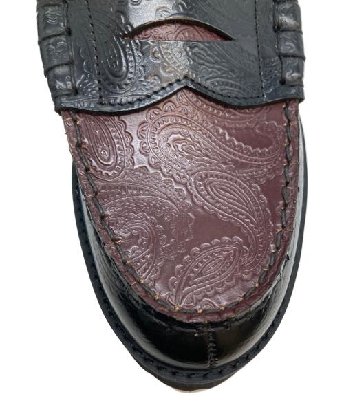 THE KENFORD（ケンフォード）the kenford (ケンフォード) コインローファー ブラウン×ブラック サイズ:SIZE 24cmの古着・服飾アイテム